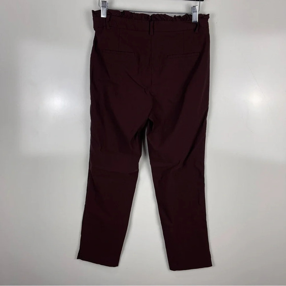 89th + Madison Paper Bag High Waist Trousers Office Career Wear Size 8 - Picture 2 of 8